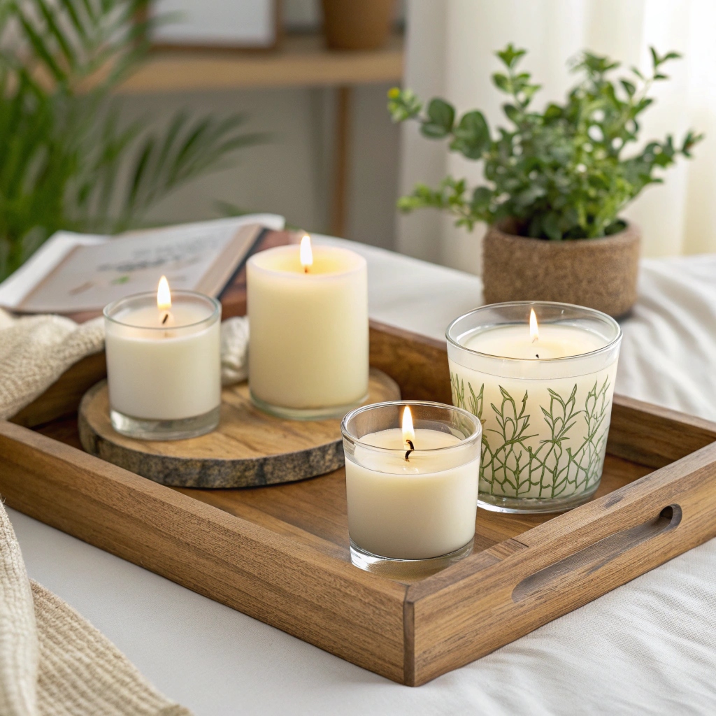 Duftlys i nordisk interiør